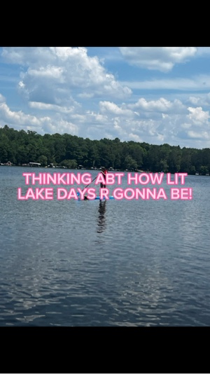 I 💗 LAKE DAYS !!