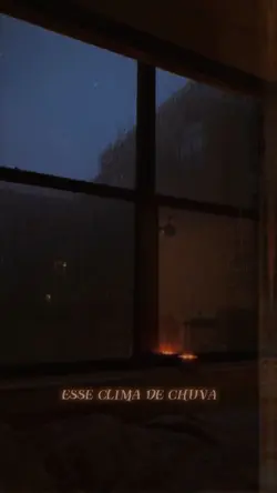 Esse clima de chuva