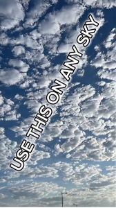 Use this on any sky