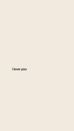 ily i'm sorry