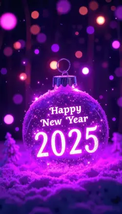 Happy New Year Purpl