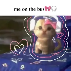me on the bus ♥︎