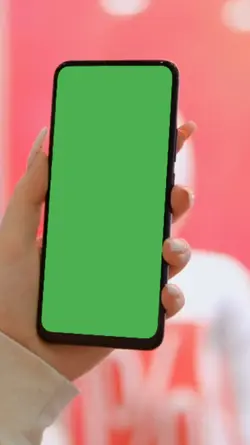 celular Tela verde