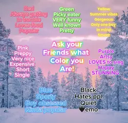 What color are you?
