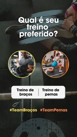 Qual o seu treino ?