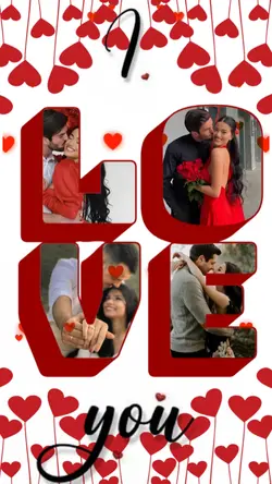 I love u frame