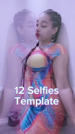 12 Selfie Template 