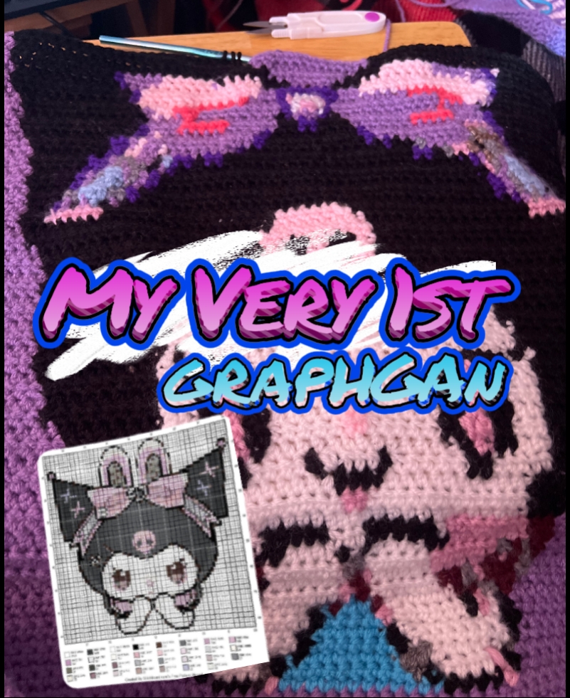 Kuromi Ganchillo