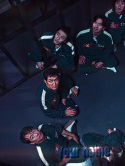 Free edit Squid game