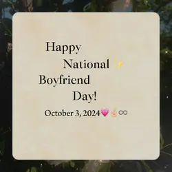 Boyfriend day!