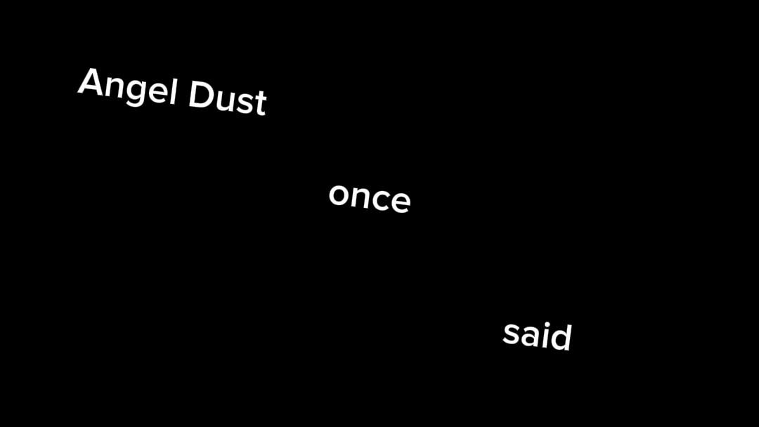 Angel Dust Once Said