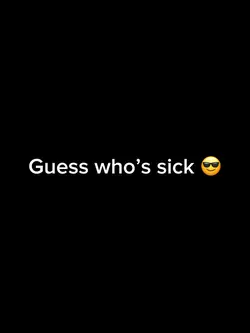 🤧 I HATE BEING SICK😡