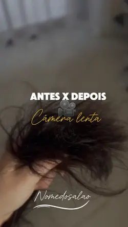 Salão antes e depois