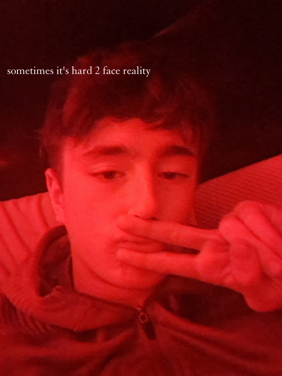 hard to face reality