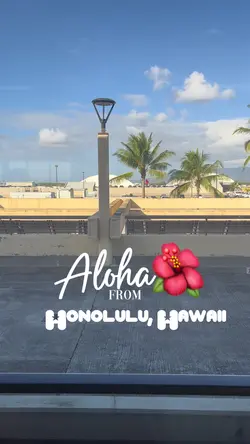 Aloha from Hawaii