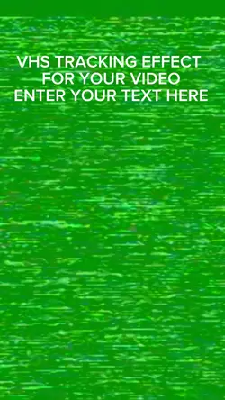 VHS TRACKING FX