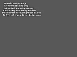 Suicide 💔