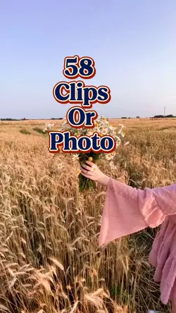 58 clips or photo