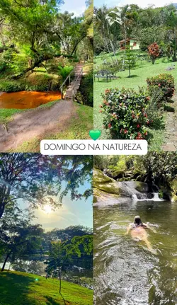 Domingo na natureza 
