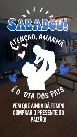 Dia dos pais loja 