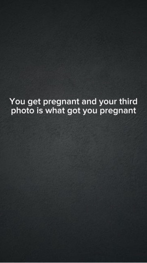 O que te engravidou?