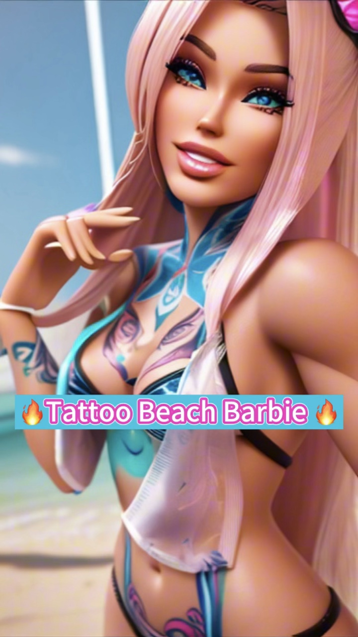 Barbie Da Praia Da Tatuagem💋