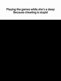 Don’t cheat