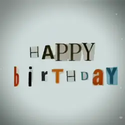 Happy Bday templateβ€οΈ