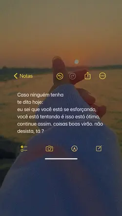 Não desista 