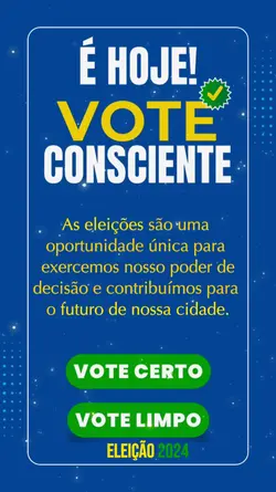 É Hoje- Eleição 