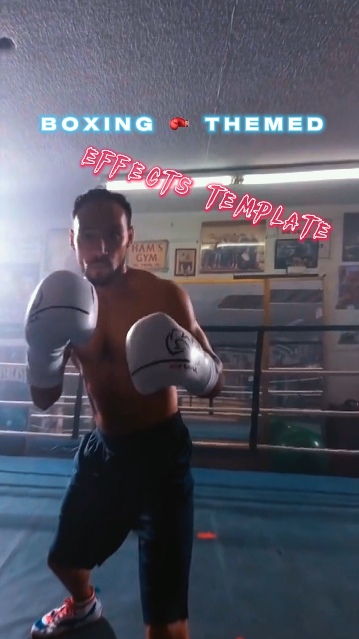 Effet sur le thème de la boxe