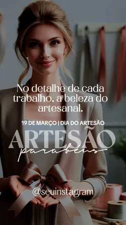 DIA DO ARTESÃO!!