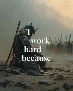 I work hard 