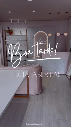 Boa tarde loja