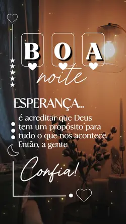 Boa noite, confia!!!