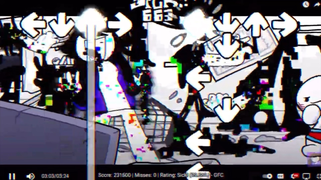 FNF Instrumental - video template by CapCut