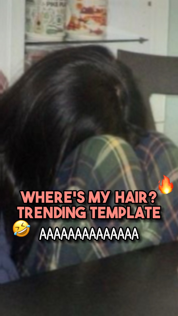 Où sont mes cheveux🤣