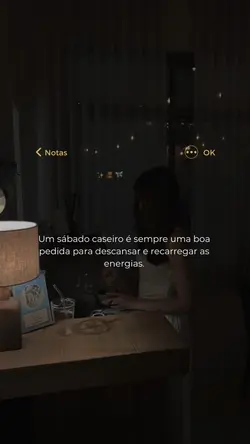 Sábado em casa