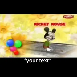 mickey mouse :D