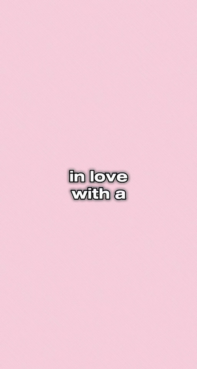 in love with a 