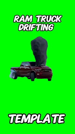 Ram truck drifting 