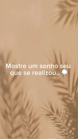 Sonho realizado