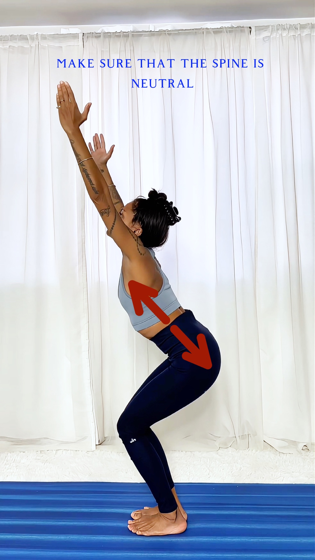 Yoga Tutorial Chair 