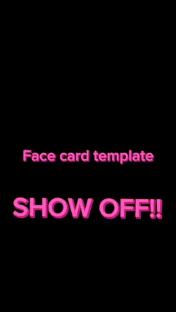 Face card 
