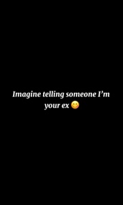 Imagine this yr ex