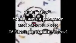 Me when Inanimate