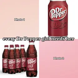 Dr Pepper and Coke