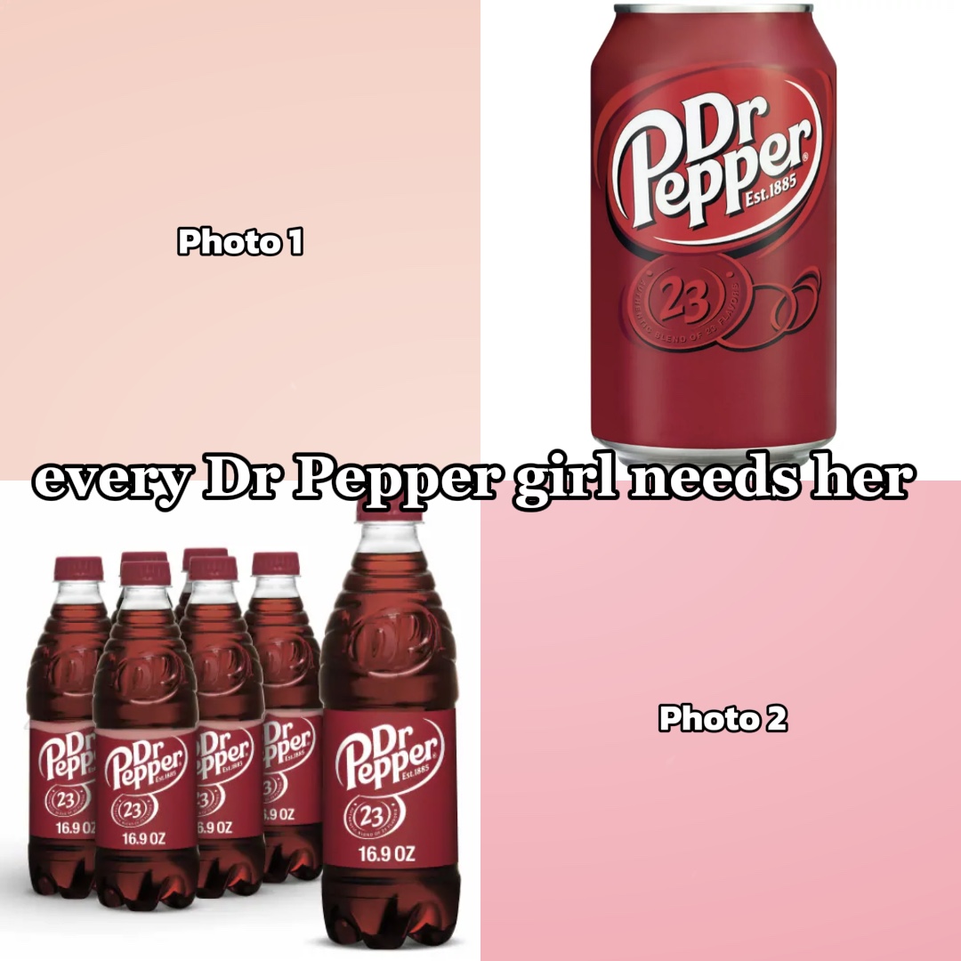 Dr Pepper y Coca-Cola