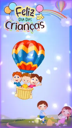 feliz dia da criança