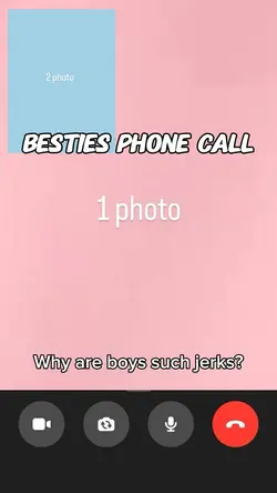 Besties phone call 
